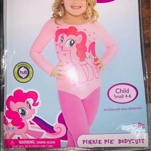 Pinkie Pie My Little Pony long sleeve bodysuit size 4-6
